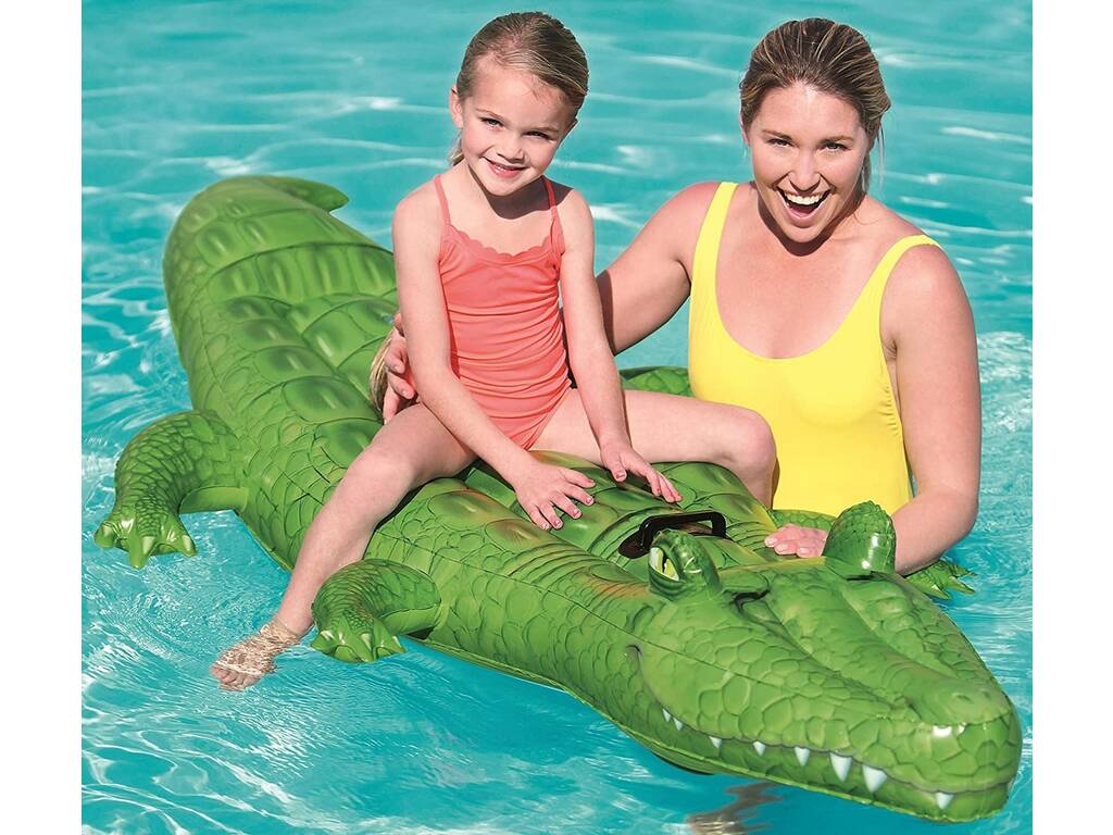 Coccodrillo gonfiabile per bambini 203x117 cm. Bestway 41011