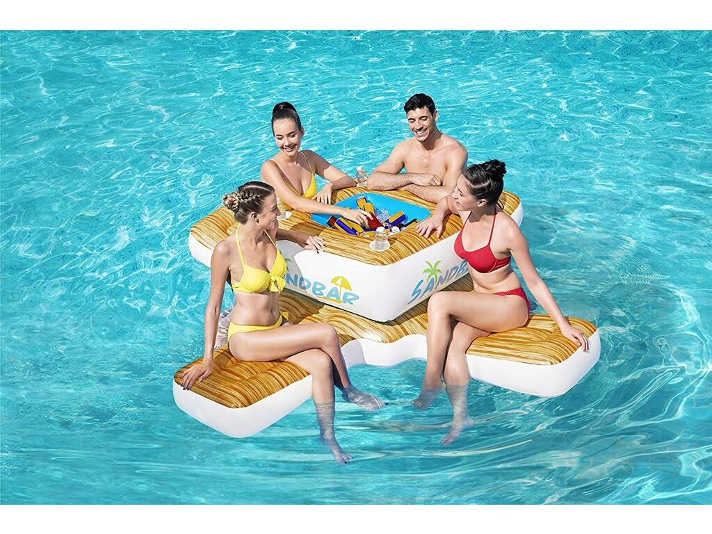 Sand Bar Island Gonfiabile 246x246 cm. Bestway 43294