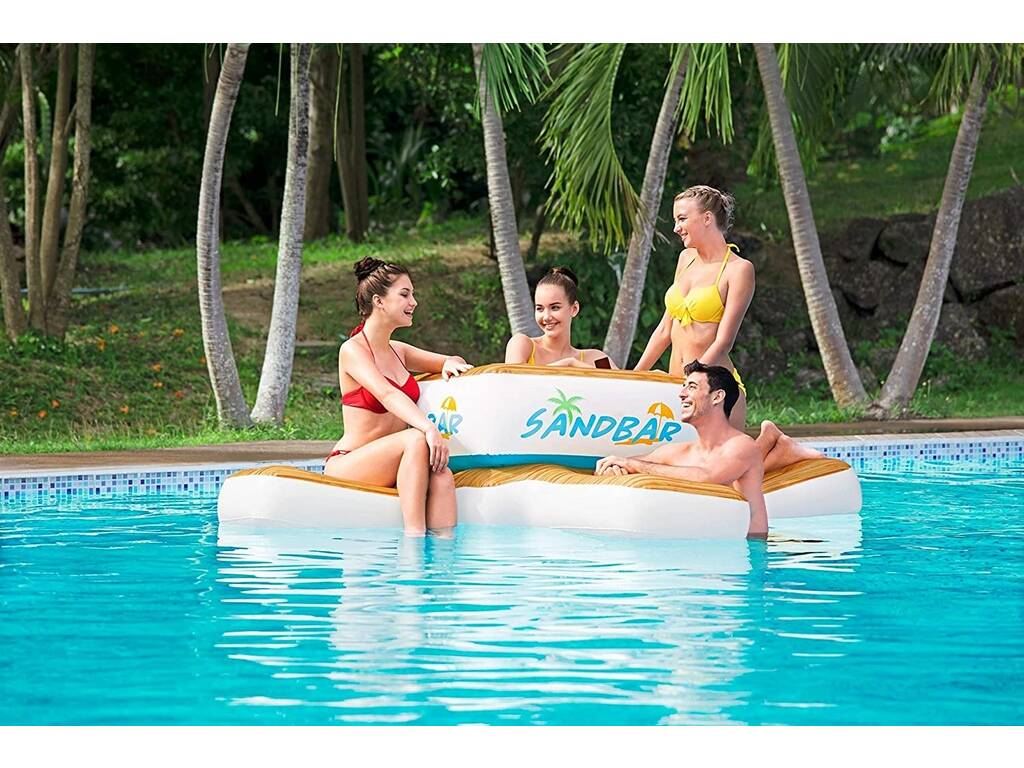 Sand Bar Island Gonfiabile 246x246 cm. Bestway 43294