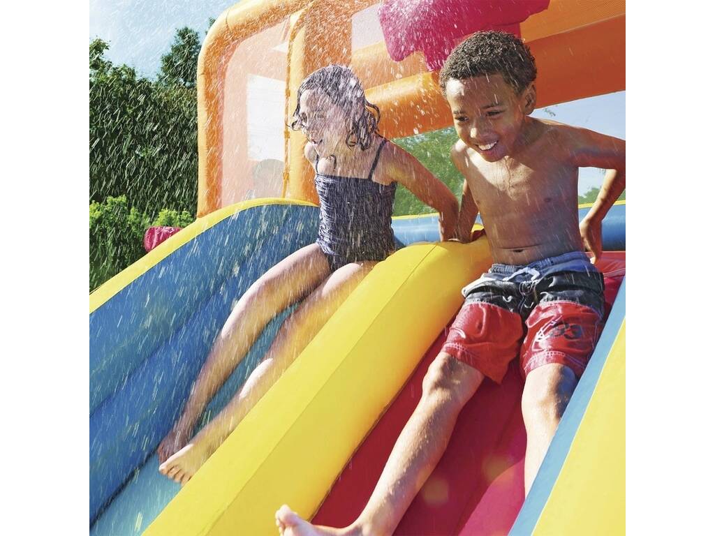 Parc aquatique gonflable Tsunami Waves 505x340x265 cm. Bestway 53305