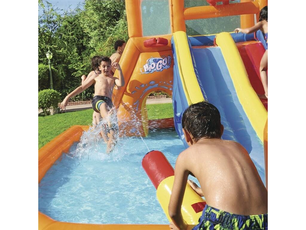 Parc aquatique gonflable Tsunami Waves 505x340x265 cm. Bestway 53305