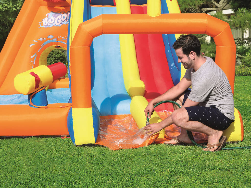 Parc aquatique gonflable Tsunami Waves 505x340x265 cm. Bestway 53305