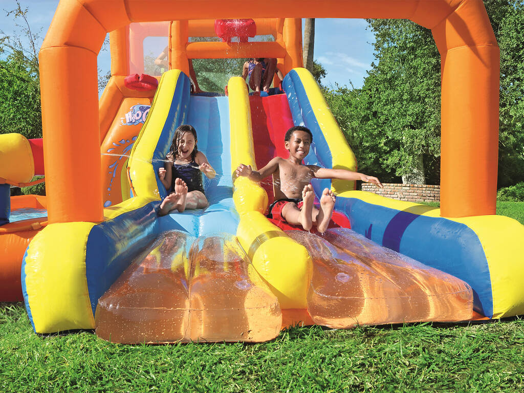 Parc aquatique gonflable Tsunami Waves 505x340x265 cm. Bestway 53305