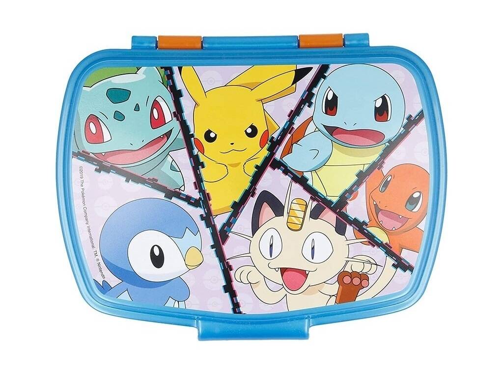 Sandwichera Rectangular Pokémon Stor 8074