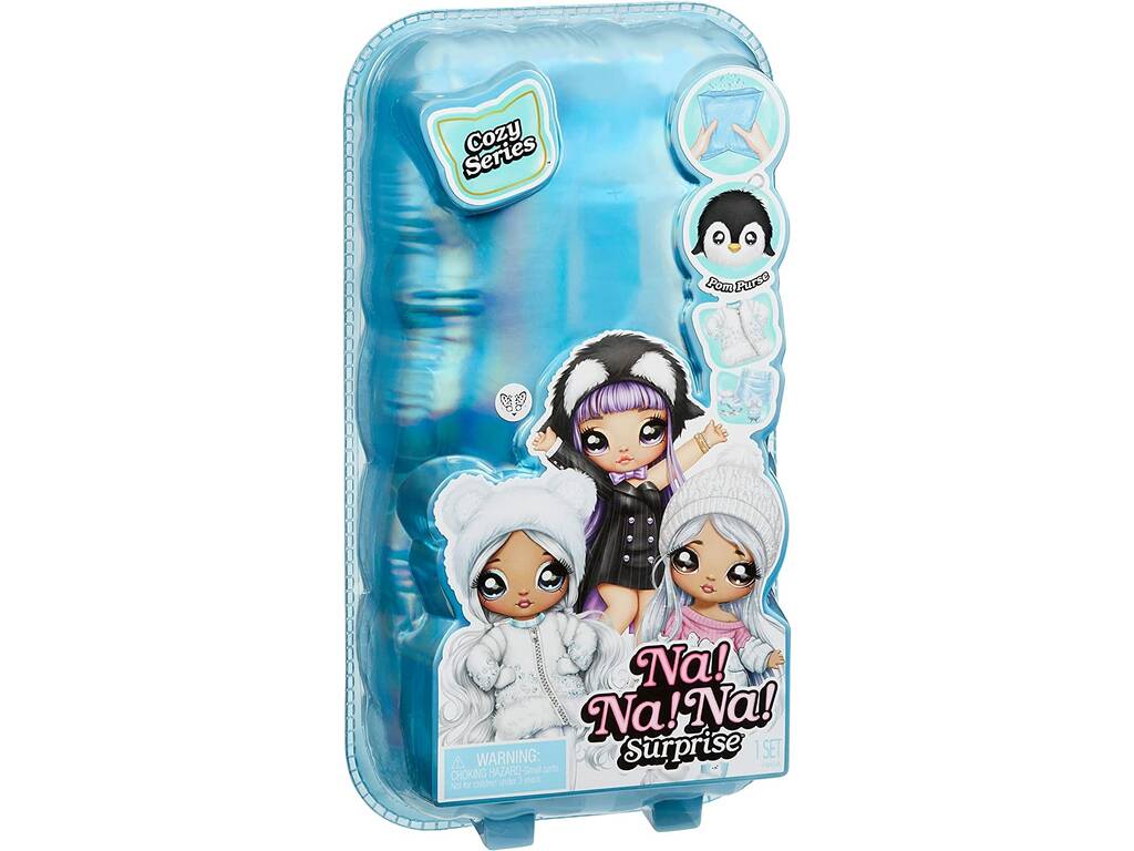 Na ! Na ! Na ! Poupée léopard des neiges Surprise Cozy Series MGA 119364