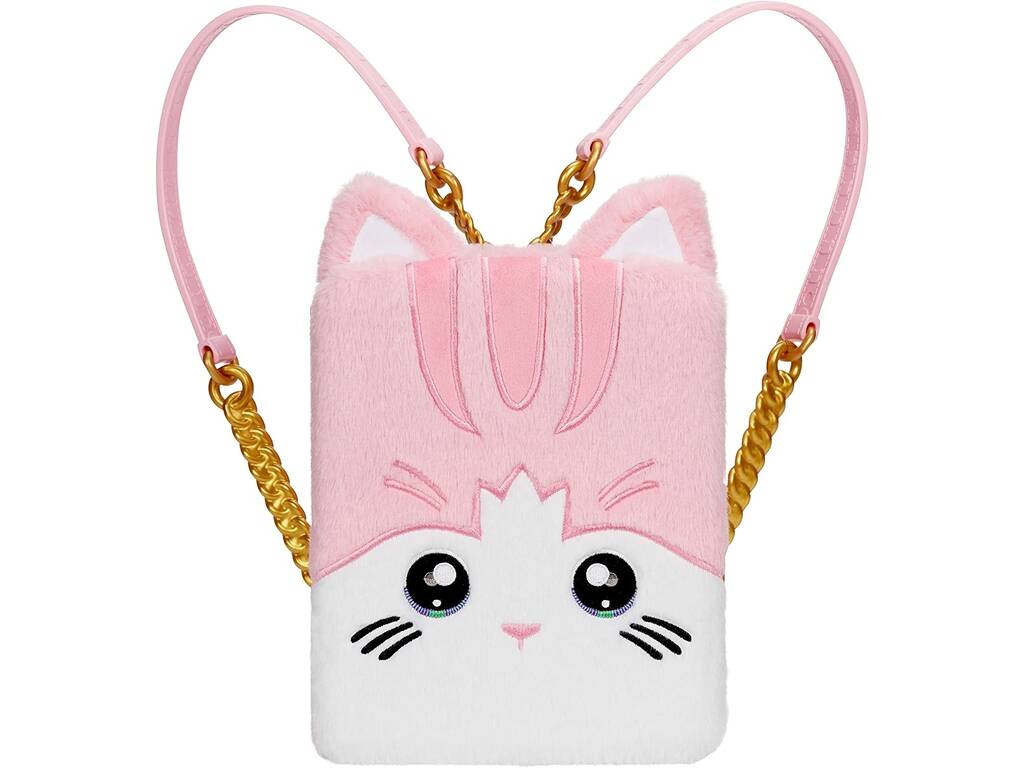 Na! Na! Na! Surprise 3 in 1 Backpack Bedroom con Bambola Pink Kitty MGA 585589