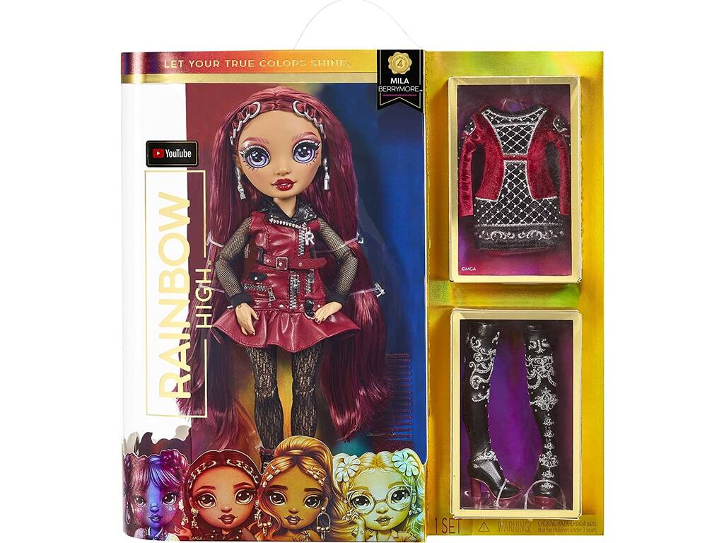Rainbow High Muñeca Mila Berrymore MGA 578291