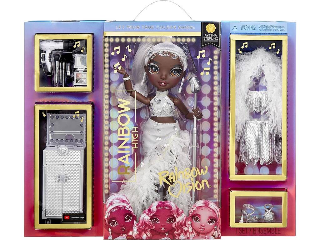 Rainbow High Rainbow Vision Bambola Ayesha Sterling MGA 582724