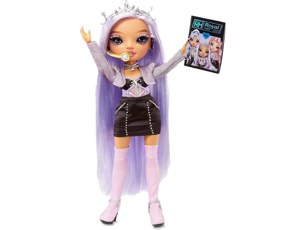 Rainbow High Rainbow Vision Muñeca Tiara Song MGA 578420