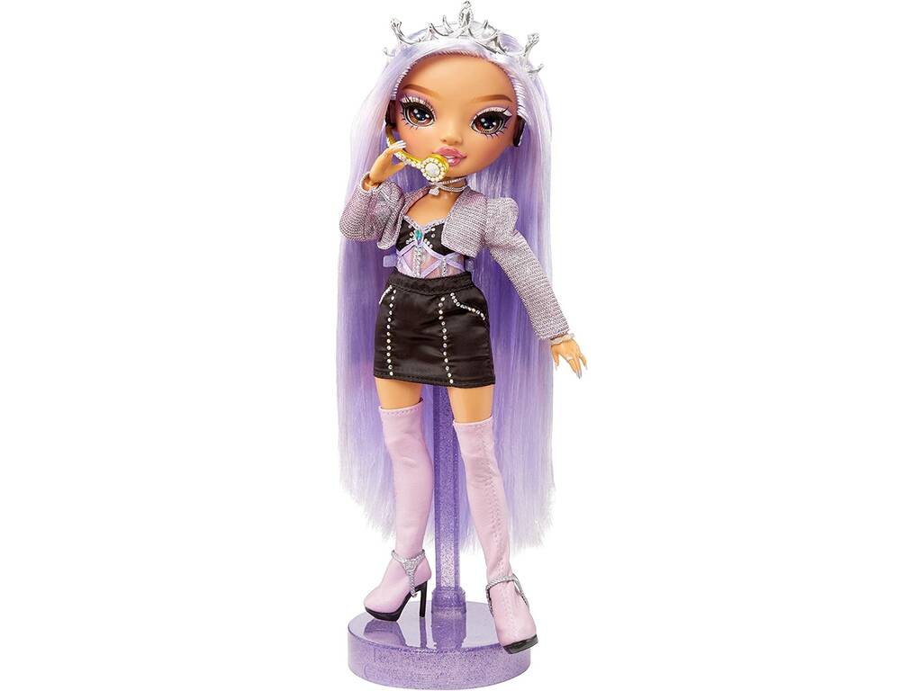 Rainbow High Rainbow Vision Muñeca Tiara Song MGA 578420