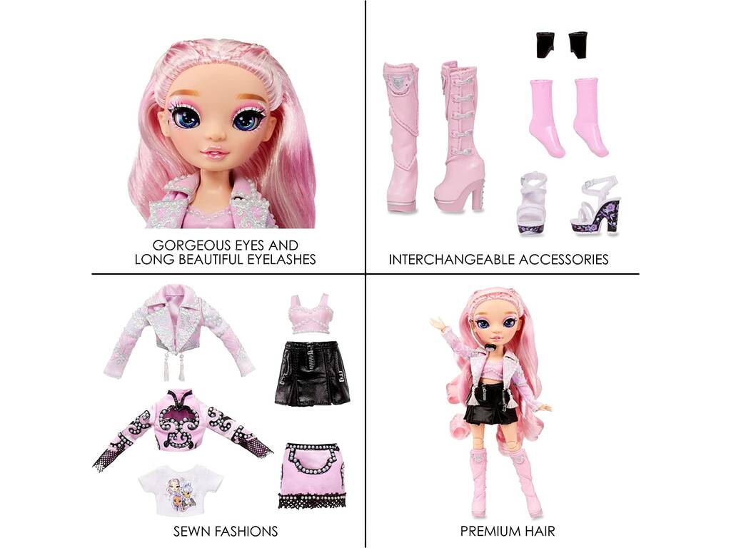 Rainbow High Rainbow Vision Muñeca Minnie Choi MGA 578444