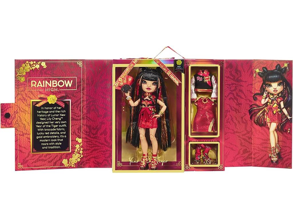 Poupée du Nouvel An chinois Lily Cheng, édition spéciale Rainbow High MGA 578536