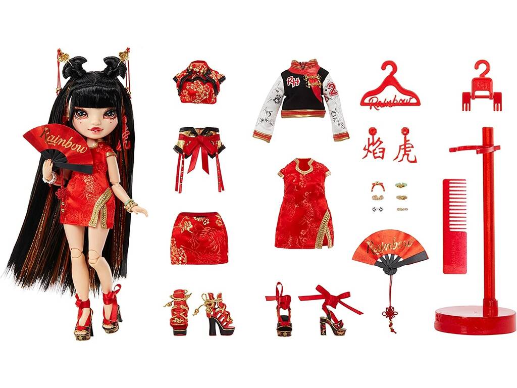 Poupée du Nouvel An chinois Lily Cheng, édition spéciale Rainbow High MGA 578536