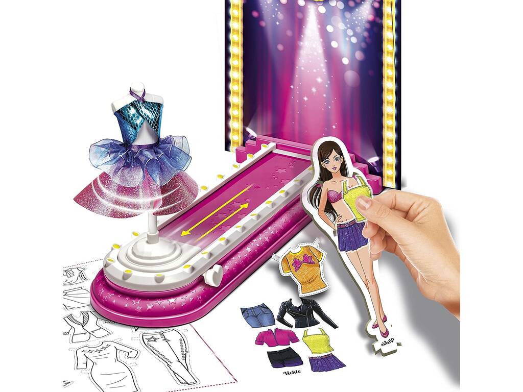 Collection Crazy Chic Fashion Défilé de mode Clementoni 18666