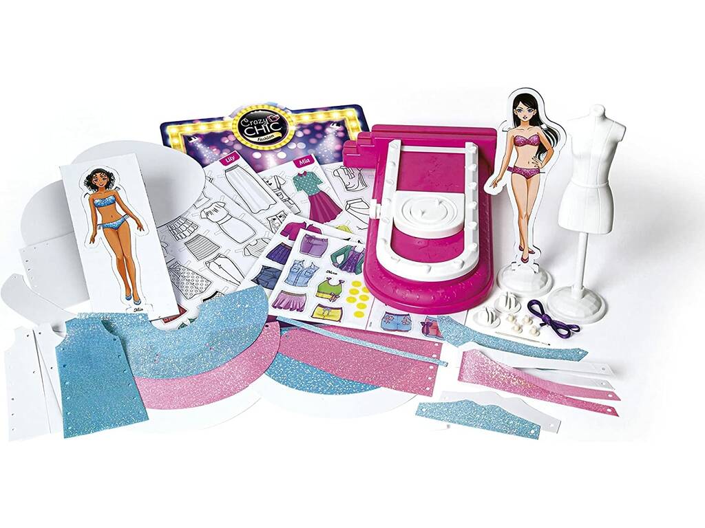 Collection Crazy Chic Fashion Défilé de mode Clementoni 18666
