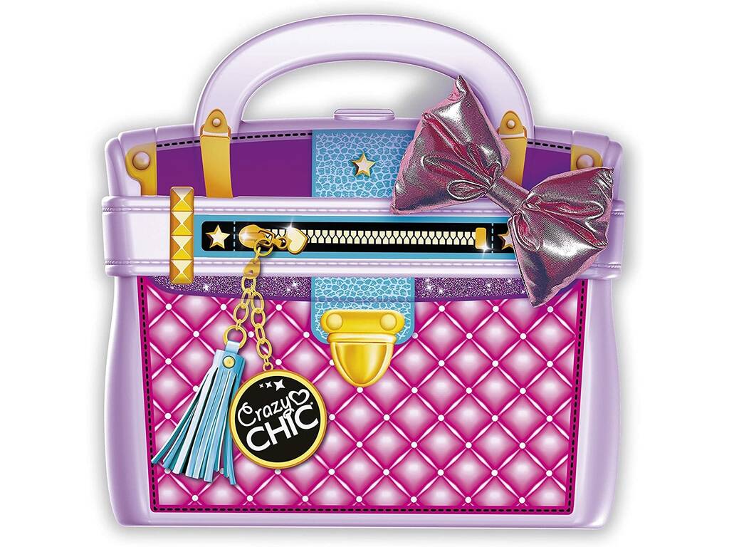 Crazy Chic Miss Bag Kit Maquillage 2 en 1 Clementoni 18665