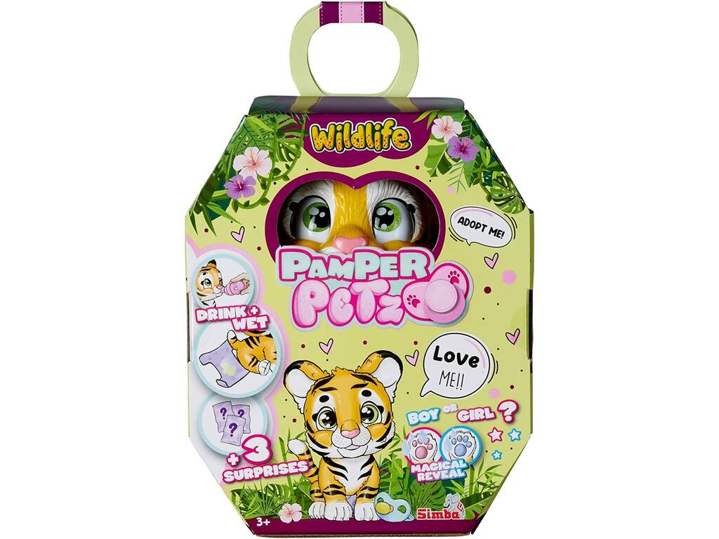 Pamper Petz Tigre 15 cm. Simba 105953575