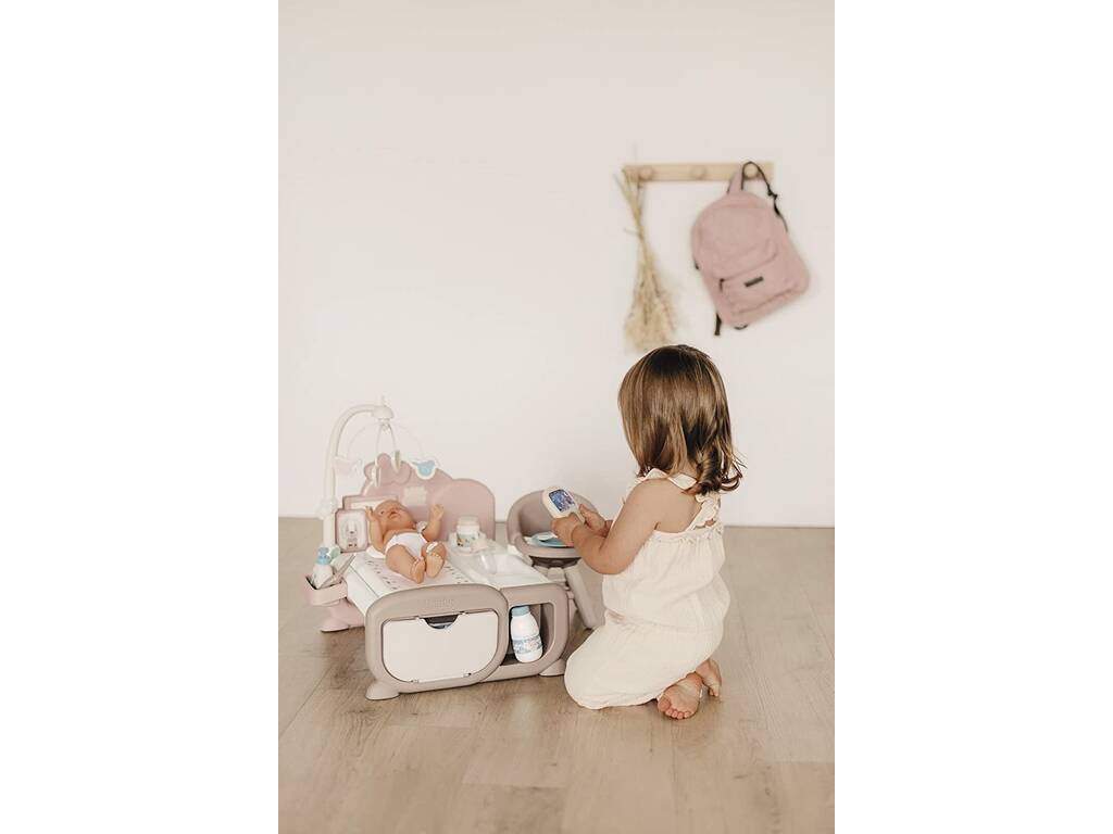 Chambre de bébé avec poupée 32 cm. Smoby 7600220375