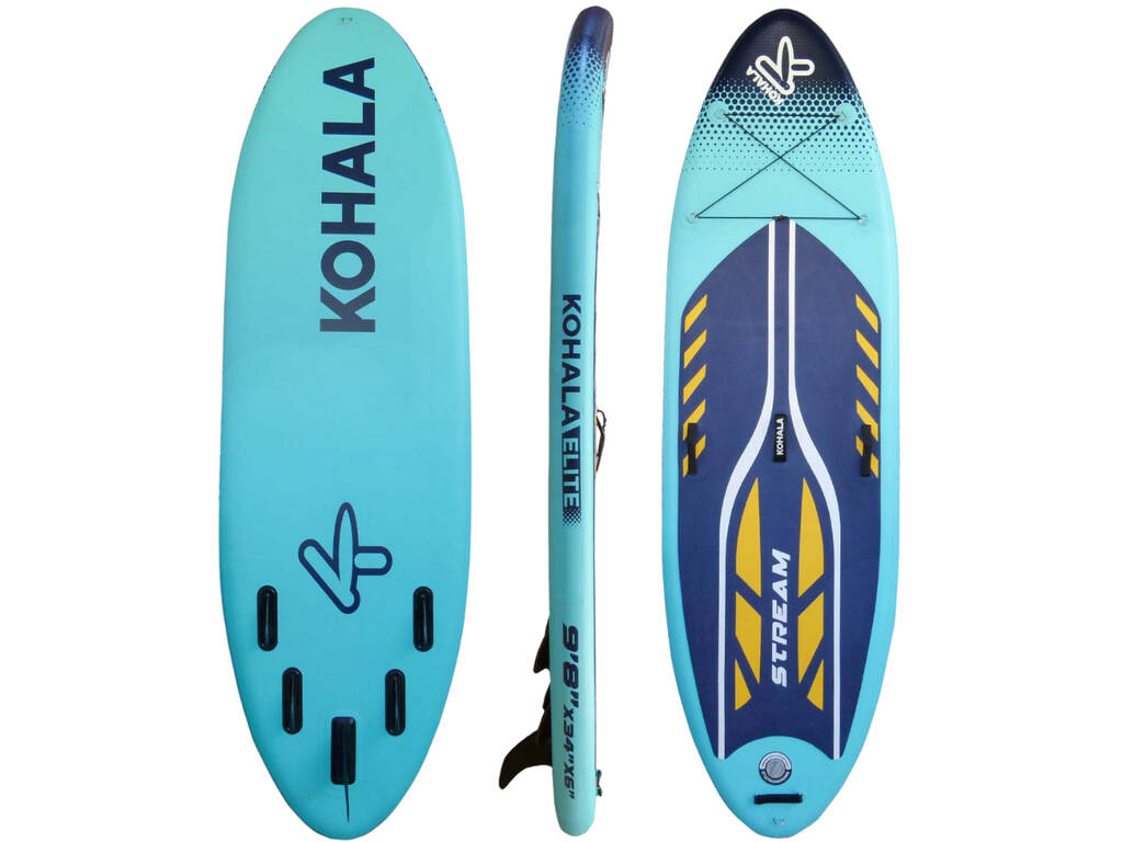 Tavola Paddle Surf Stand-Up Kohala Stream 295x85x15 cm. Ociotrends 1642