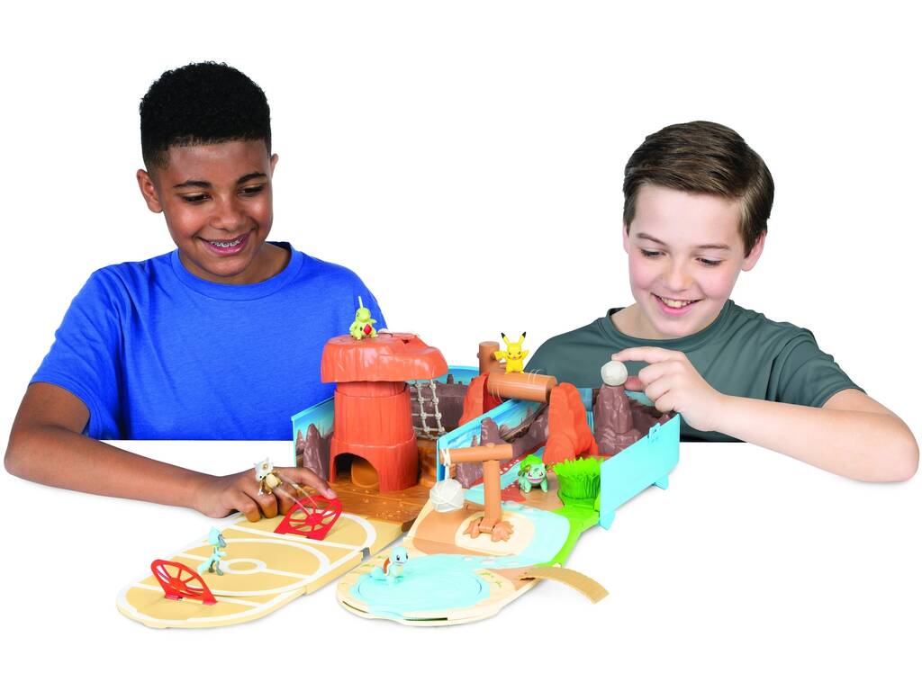 Pokémon Mochila Playset Batalla del Desierto Bizak 63222836