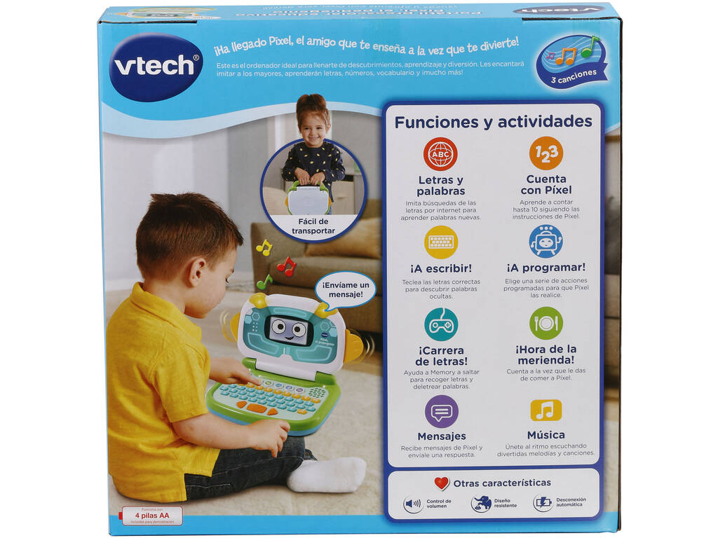 Portatile Scolastico Educativo Piccologenio Animato VTech 615122