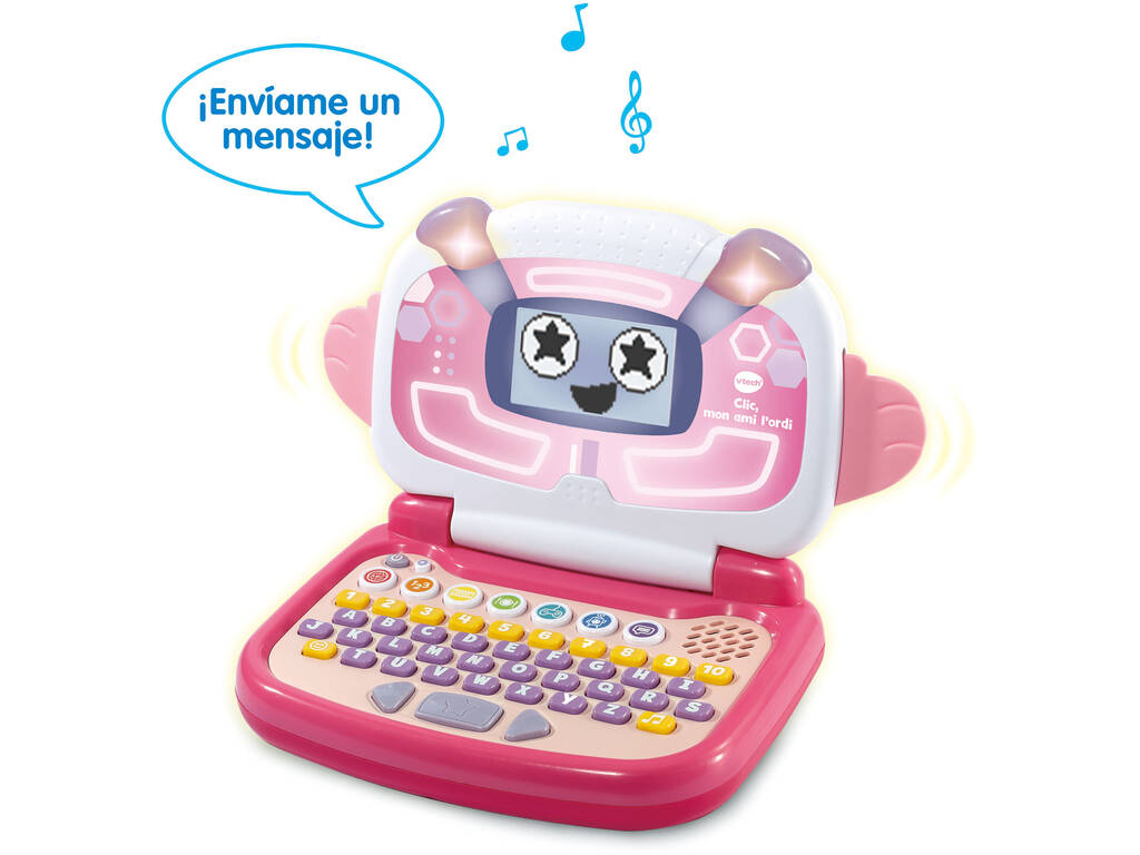 Portatile didattico prescolare Piccologenio Animato Rosa VTech 615157