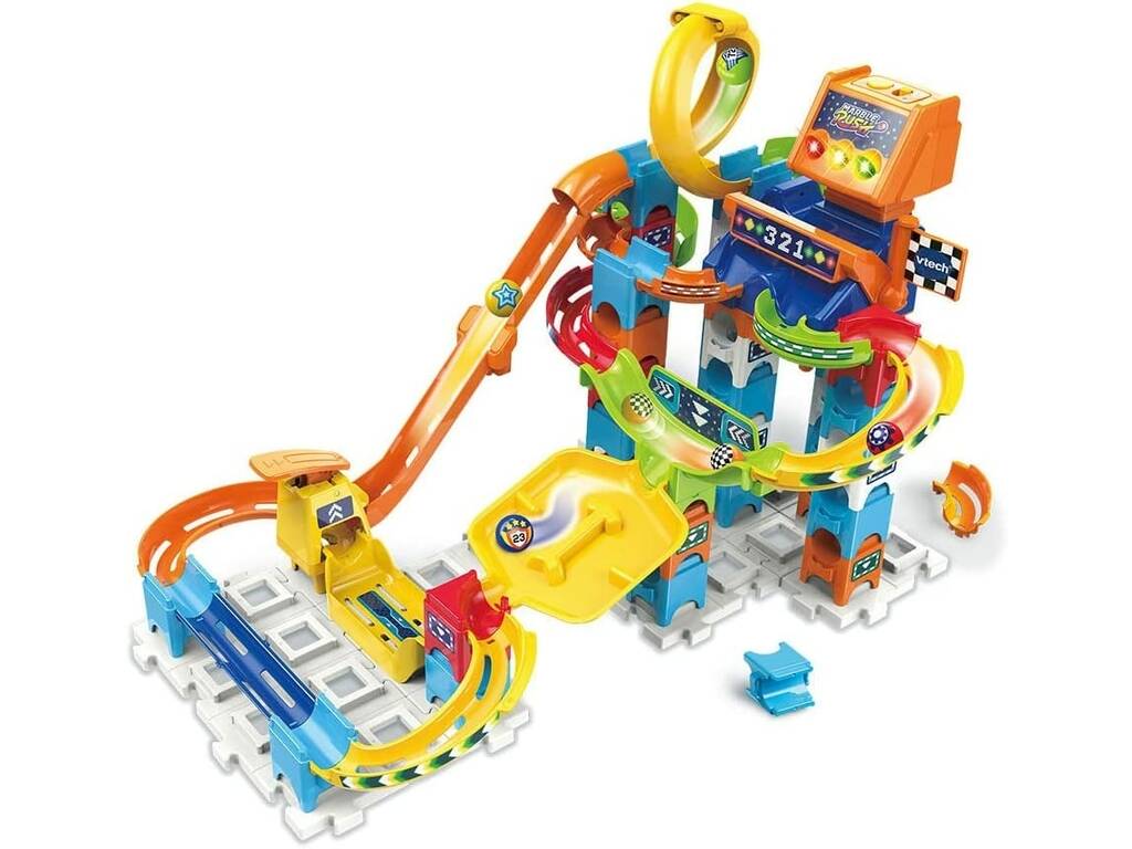 Marble Rush Circuito di Biglie interattivo Racing Track Set Vtech 519322