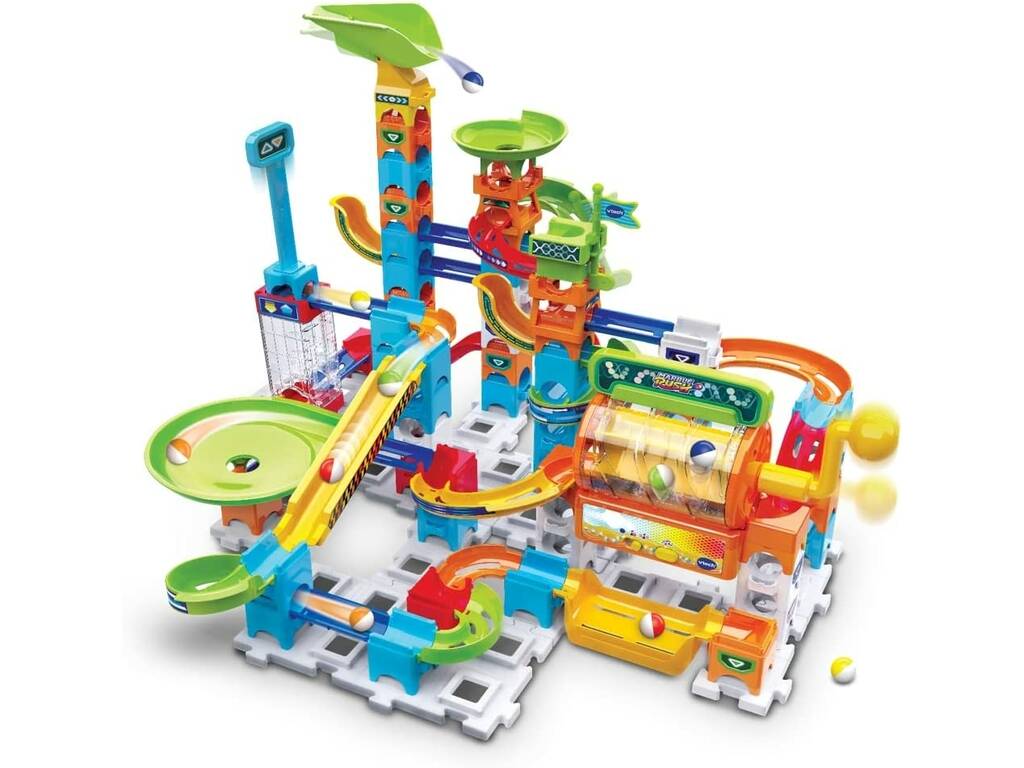 Marble Rush Circuito De Canicas Interactivo Deluxe Corkscrew Set Vtech 519422