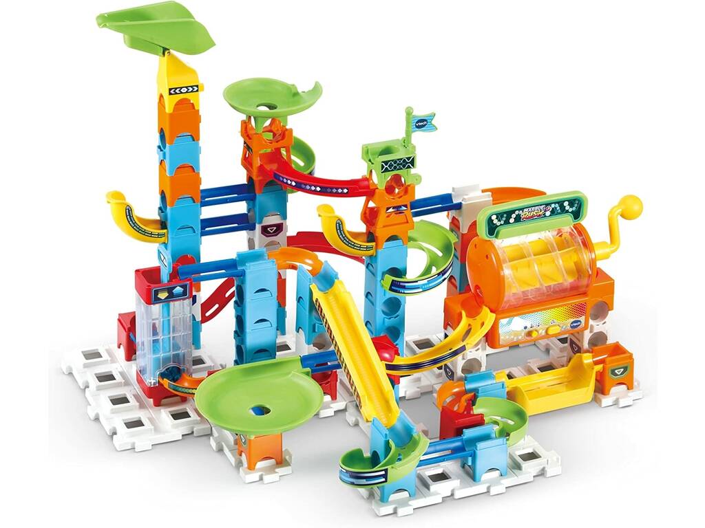 Marble Rush Circuito De Canicas Interactivo Deluxe Corkscrew Set Vtech 519422