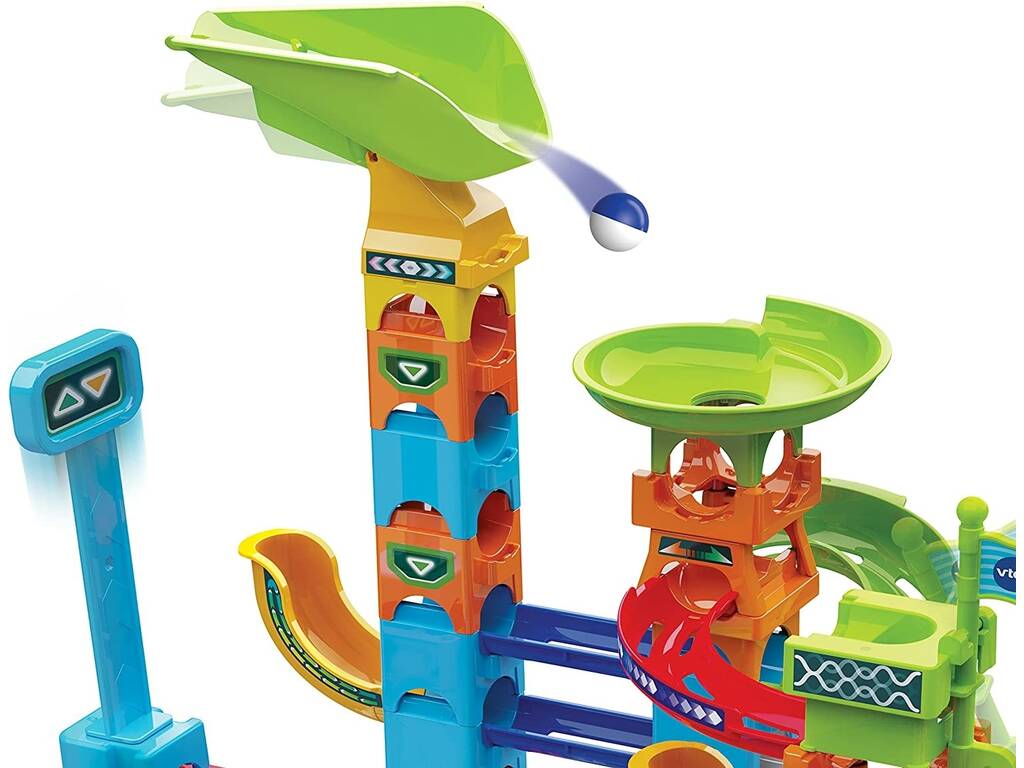 Marble Rush Circuito De Canicas Interactivo Deluxe Corkscrew Set Vtech 519422