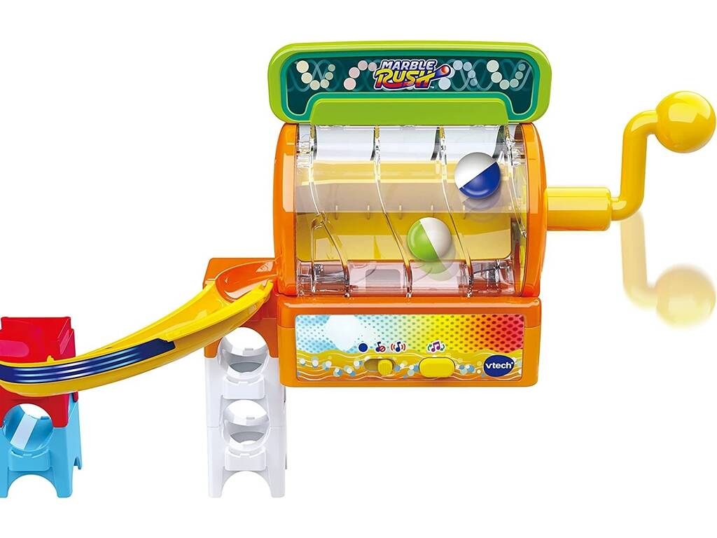 Marble Rush Circuito De Canicas Interactivo Deluxe Corkscrew Set Vtech 519422