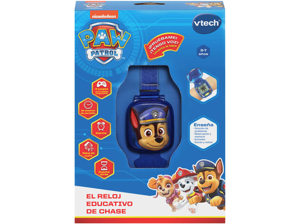 Orologio Educativo Paw Patrol Chase VTech 551622