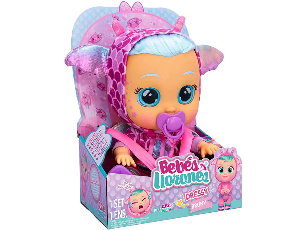 Dressy Bruny Crybabies Dressy Bruny IMC Toys 904095