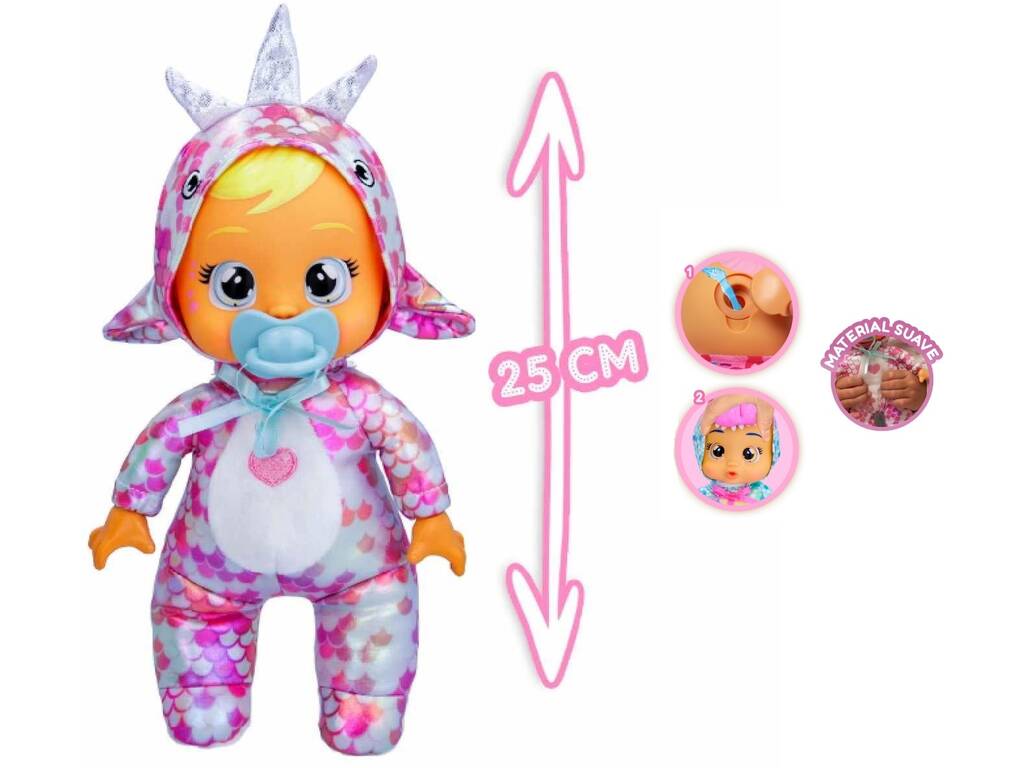 Crybabies Tiny Cuddles Dinos Stella IMC Toys 88641