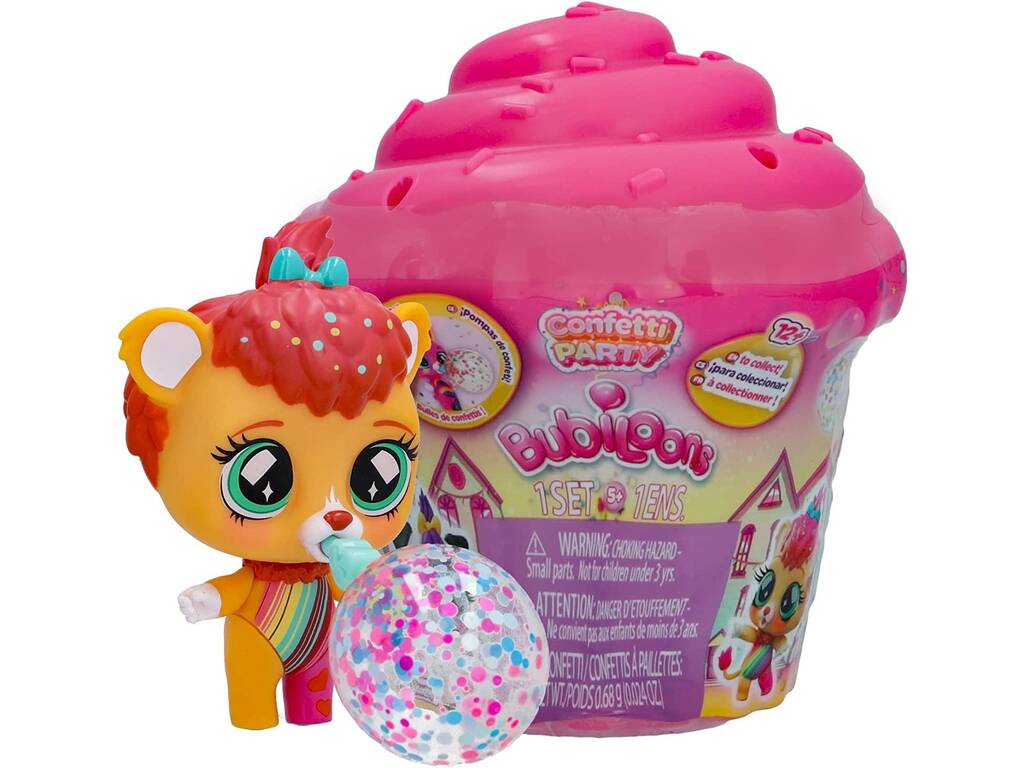 Bubiloons Confetti Party IMC Toys 88887