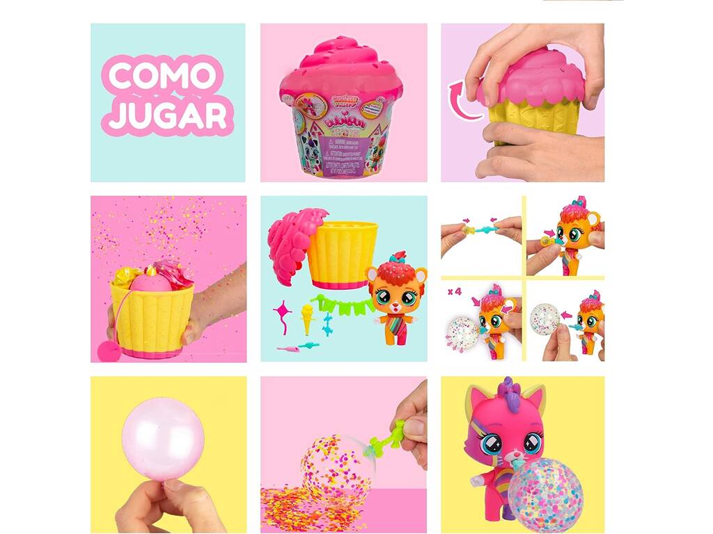 Bubiloons Confetti Party IMC Toys 88887