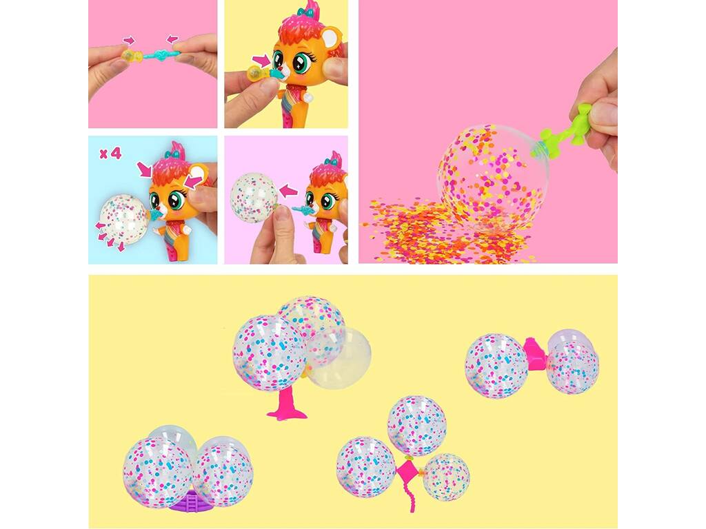 Bubiloons Confetti Party IMC Toys 88887