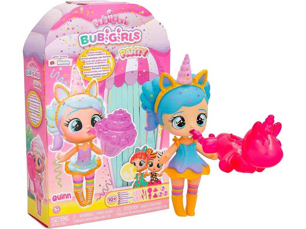 Bubiloons Bubigirls Party Doll Quinn IMC Toys 906259
