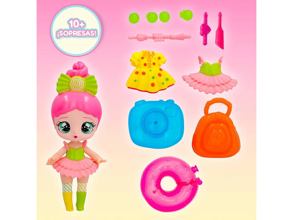 Bubiloons Bubigirls Party Boneca Greta IMC Toys 906174