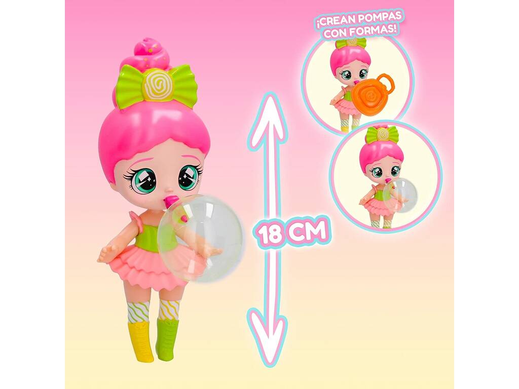 Bubiloons Bubigirls Party Boneca Greta IMC Toys 906174