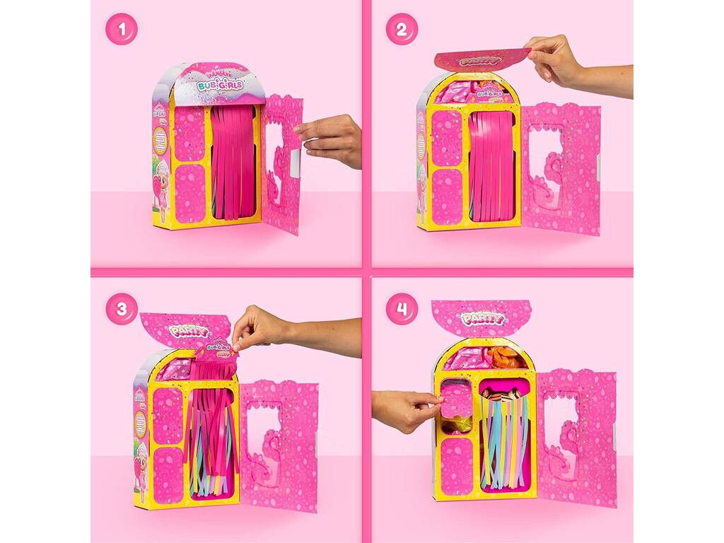 Bubiloons Bubigirls Party Boneca Greta IMC Toys 906174