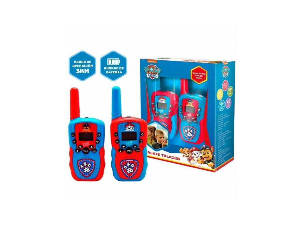 Patrulha Canina Walkie Talkies Kids PW19915