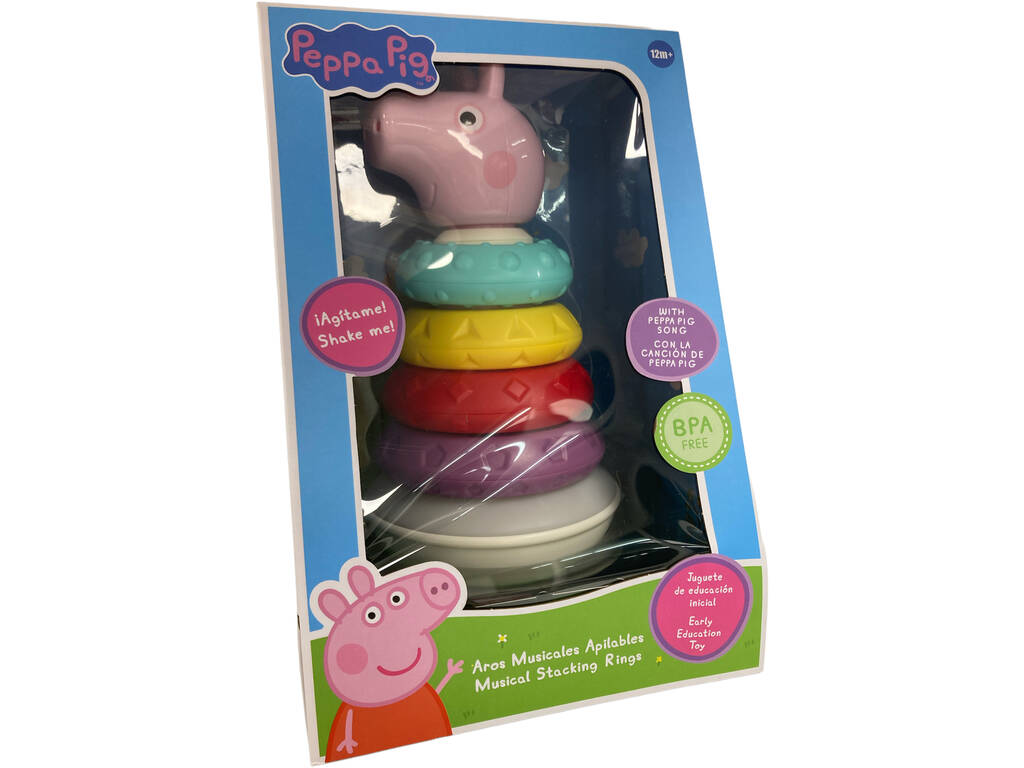 Peppa Pig Anelli Musicali Impilabili Kids PP17088