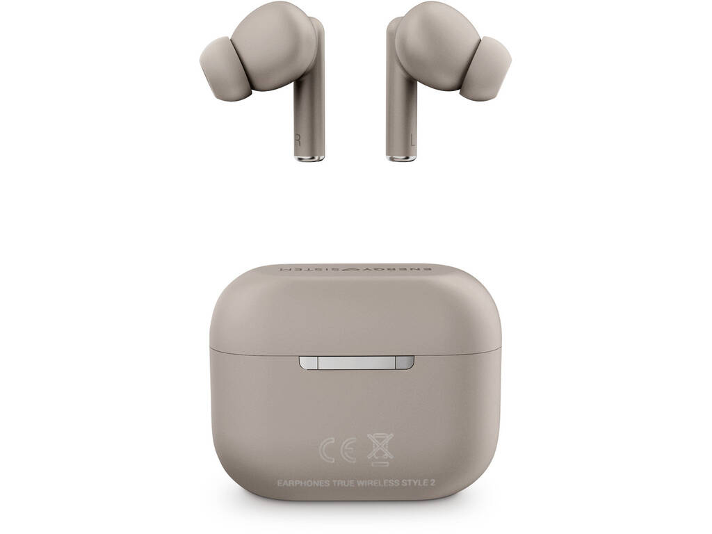 Auriculares Earphones True Wireless Style 2 Champagne Energy Sistem 45316