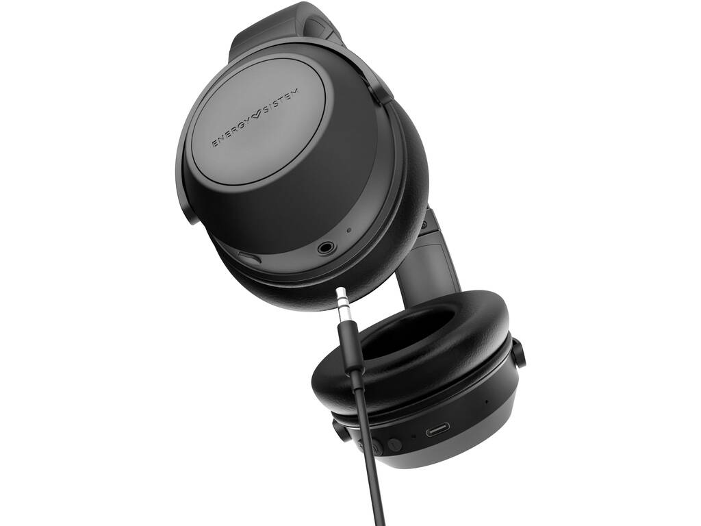 Auriculares Headphones BT Travel 6 ANC Black Energy Sistem 45307