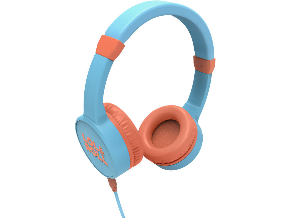 Auriculares Lol&Roll Pop Kids Headphones Blue Energy Sistem 45116