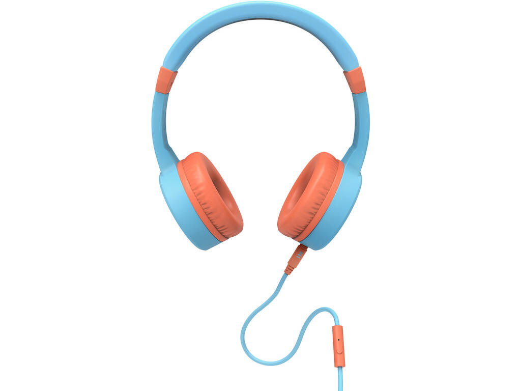 Auriculares Lol&Roll Pop Kids Headphones Blue Energy Sistem 45116