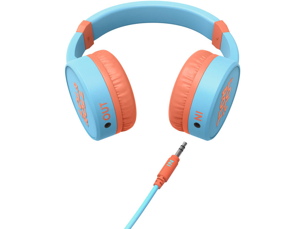 Auriculares Lol&Roll Pop Kids Headphones Blue Energy Sistem 45116