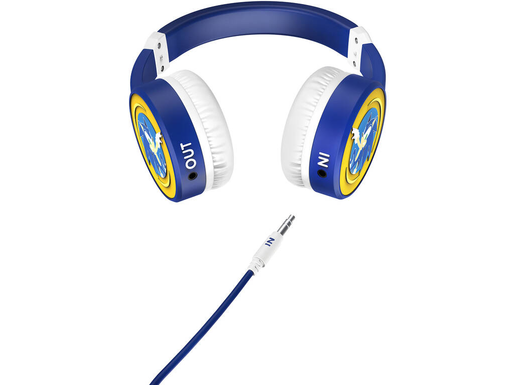 Auriculares Lol&Roll Sonic Kids Headphones Blue Energy Sistem 45117