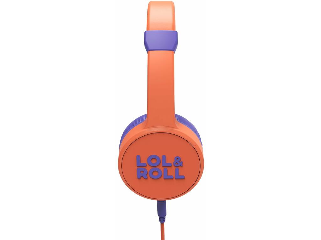 Auriculares Lol&Roll Pop Kids Headphones Orange Energy Sistem 45186